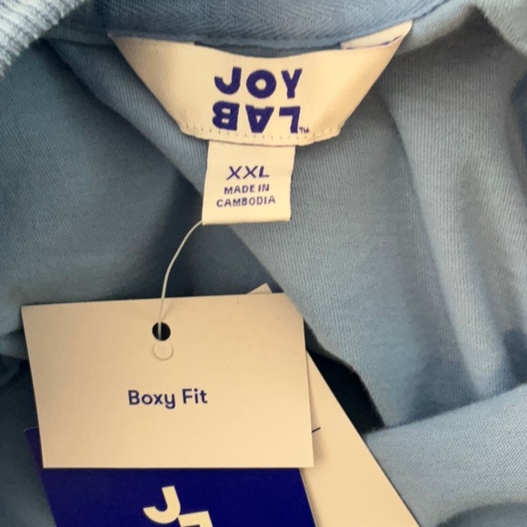 Joy Lab - Boxy Fit Long-Sleeve Tee Size XXL - Picture 8 of 10